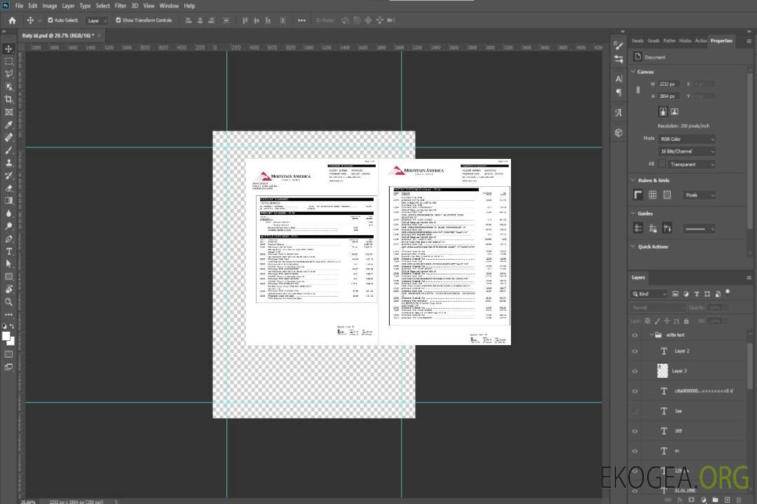 Déclaration de la Mountain America Credit Union des États-Unis, 6 pages template Déclaration de la Mountain America Credit Union des États-Unis, 6 pages template